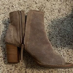 TOMS Women’s Open Toe Booties